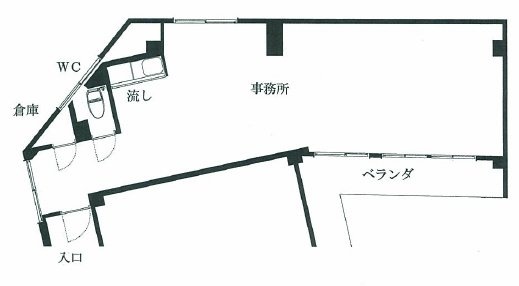 三喜屋ビル3F 間取り図