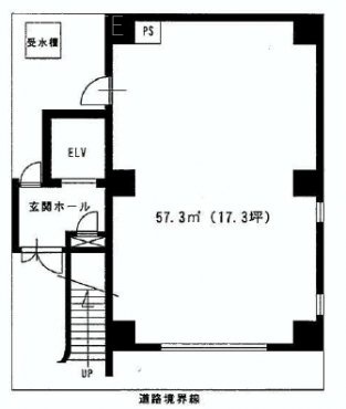 パークスビル1F 間取り図