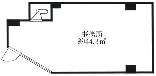 MS本郷1F 間取り図