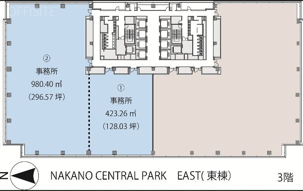 中野セントラルパークイースト① 間取り図