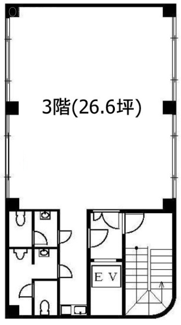 SHビル3F 間取り図