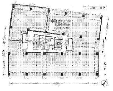 NBF高輪ビル602 間取り図