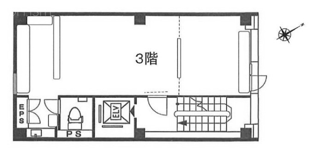 幸伸ビル3F 間取り図