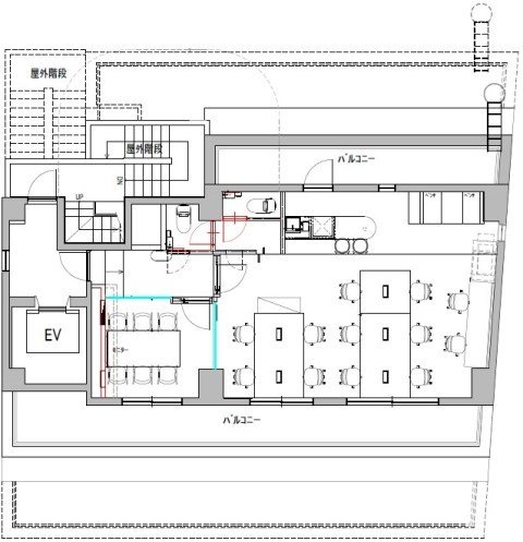 サクラフロント一番町6F 間取り図