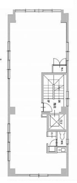 岡本ビル2F 間取り図