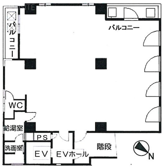 一番町コート301 間取り図