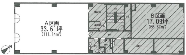 京王新宿三丁目第二ビル2F 間取り図