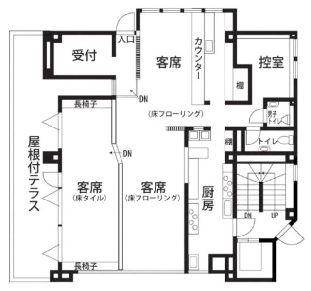 スリジェビル2F 間取り図