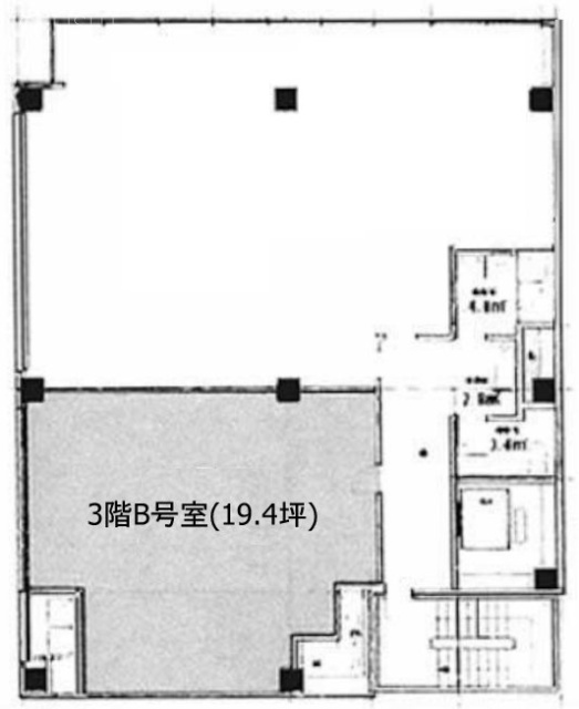 IMCビル新橋3F 間取り図
