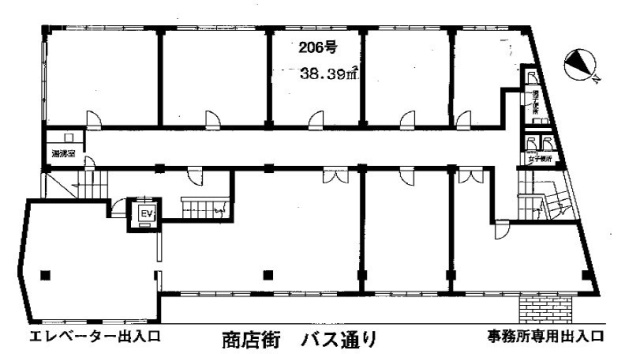 日生住宅三軒茶屋マンション206 間取り図