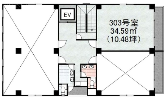廣田ビル303 間取り図