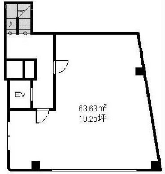 さくら草ビル2F 間取り図