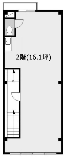 ミカドビル2F 間取り図