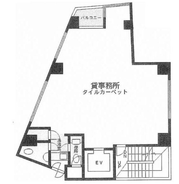 新宿スパイアビル4F 間取り図