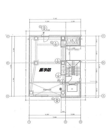 Ginza月光ビル4F 間取り図