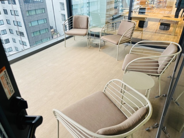 owns八丁堀9F バルコニー