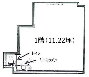 (仮)菊川1丁目ビル1F 間取り図