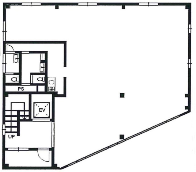 藤蔵ロイヤルビル5F 間取り図