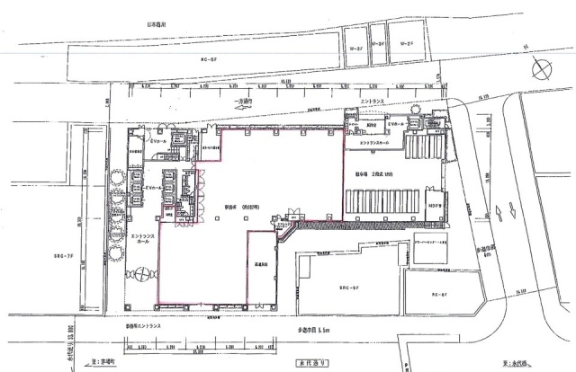 茅場町ファーストビル1F 間取り図