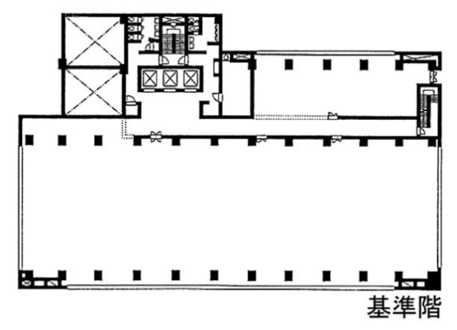 A-PLACE馬車道8F 間取り図