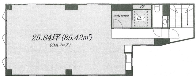 テオドアアネックスビル2F 間取り図