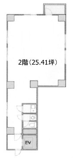 村山ビル2F 間取り図