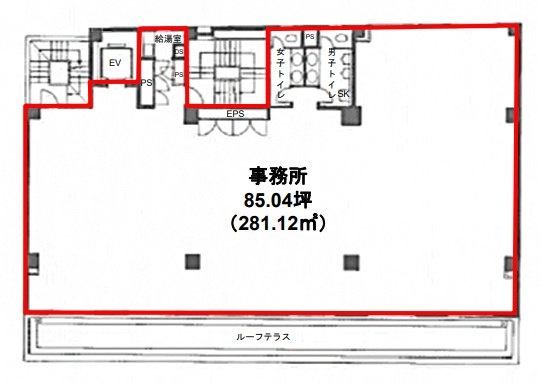 グローヴビル3F 間取り図