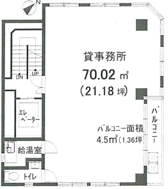 KYビル4F 間取り図