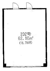 七井ビル202 間取り図