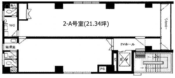 神田AKビルA 間取り図