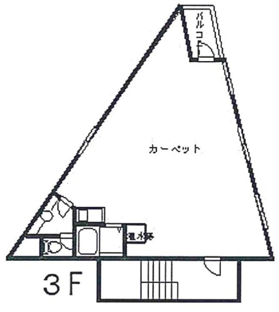 第二ゼネラルビル3F 間取り図