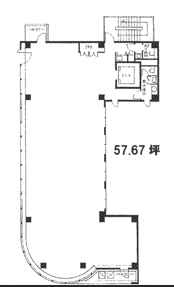 ASKビル6F 間取り図