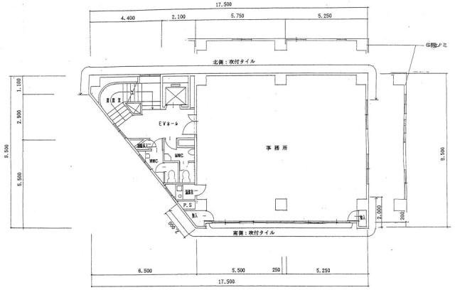 六本木第1ビル4F 間取り図