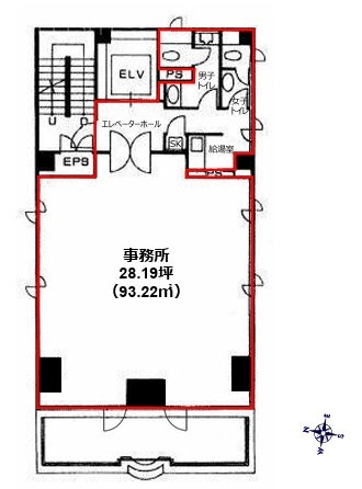 第2秩父屋ビル7F 間取り図