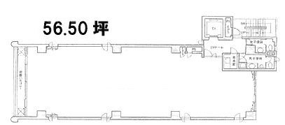 ランディック第3日本橋ビル8F 間取り図