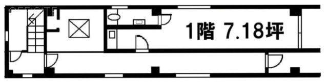 小高ビル1F 間取り図
