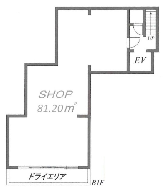 ARISTO西麻布B1F 間取り図