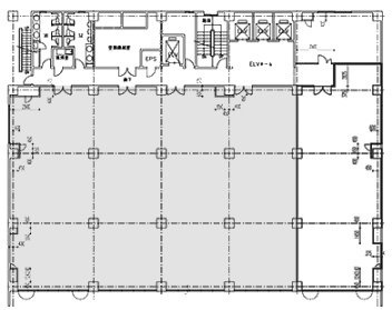 日本生命新橋ビル8F 間取り図