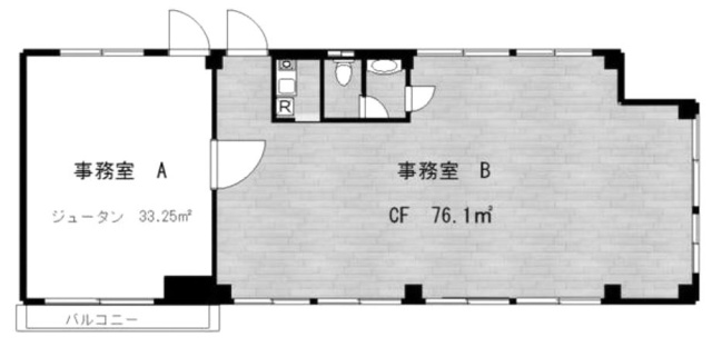 英行ビル301 間取り図