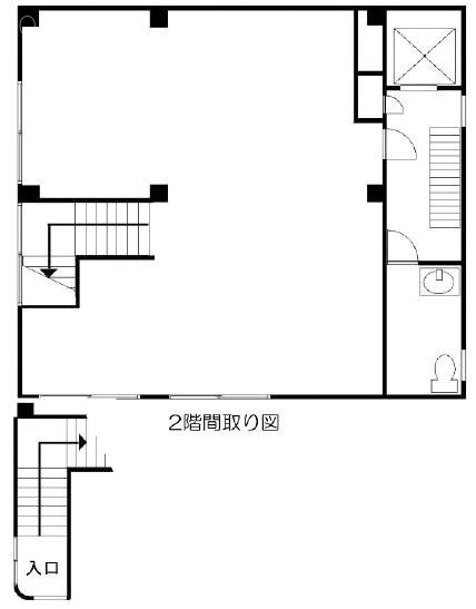 イヴビル2F 間取り図