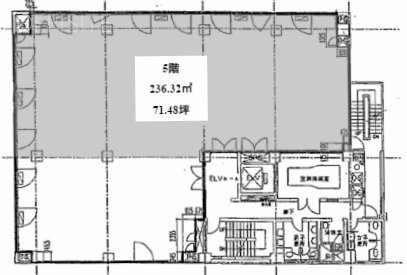 関内駅前マークビル5F 間取り図