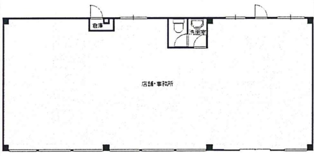 ドゥエル日南ビル101 間取り図