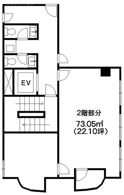 枝ビルA 間取り図