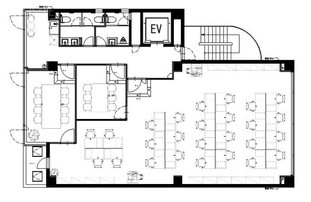 TSUKIJI EAST SQUARE2F 間取り図