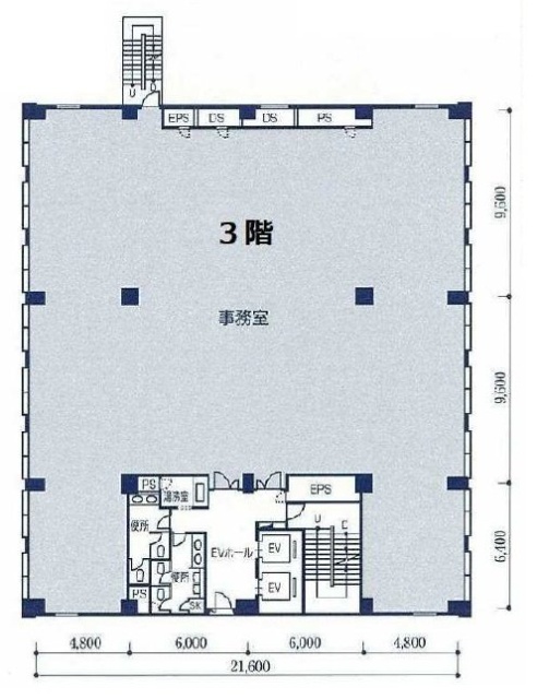 反町商事ビル3F 間取り図