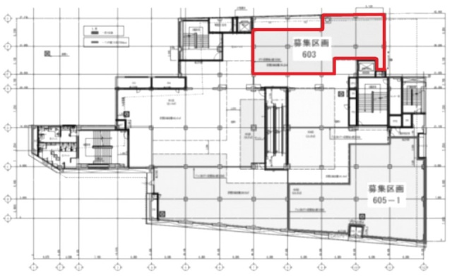 フロム中武603 間取り図