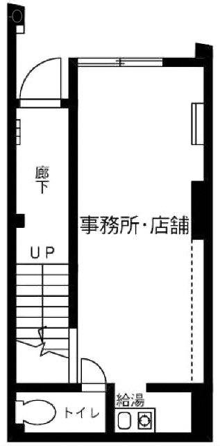 ミハルビルⅡ1F 間取り図