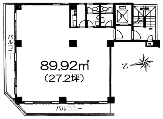 濱庄ビル4F 間取り図