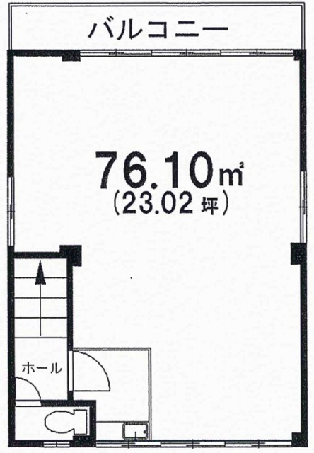 後藤ビル3F 間取り図