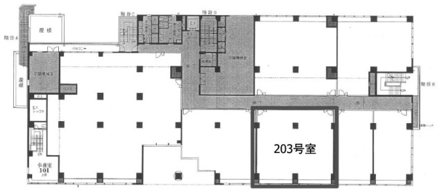 アベニュー音羽ビル203 間取り図